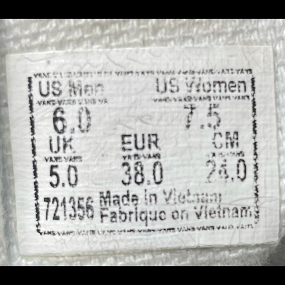 Vans Classic Lace Up Multi-Color Checkered Womens 7.5 - Picture 8 of 8